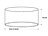 Royal Gardineer Gewebe-Abdeckplane für runde Gartentische, 210 x 76 cm (Ø x H) Royal Gardineer Runde Gartentisch- und Sonneninsel-Abdeckplanen
