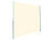 Seitenmarkiese: Royal Gardineer Seitenmarkise 180 x 300 cm, für Garten, Balkon und Terrasse, beige