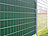 Royal Gardineer 2er-Set Sichtschutzfolie für Stabmattenzaun, 56 Klemmen, 35 m x 19 cm Royal Gardineer Sichtschutze für Stabmattenzäune
