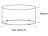 Royal Gardineer Gewebe-Abdeckplane für Gartentisch & Sonneninsel, 250 x 90 cm (Ø x H) Royal Gardineer Runde Gartentisch- und Sonneninsel-Abdeckplanen