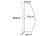 Royal Gardineer Gewebe-Abdeckplane für Ampelschirm, 265 x 50 x 40 cm Royal Gardineer Schutzhüllen für Wäschespinnen und Sonnenschirme