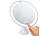Sichler Beauty Saugnapf-Kosmetikspiegel mit LED-Licht und Akku, Versandrückläufer Sichler Beauty Saugnapf-Kosmetikspiegel mit LED-Licht