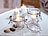 Lunartec LED-Akku-Teelichter mit beweglicher Flamme, Ladestation, Fernbedienung Lunartec Akku-LED-Teelicht-Sets mit Ladestation