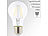 Luminea LED-Filament-Birne, A60, E27, 470 lm, 4 W, 360°, 6.500 K Luminea LED-Filament-Tropfen E27 (tageslichtweiß)