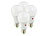 Luminea 4er-Set LED-Lampen E27, Dämmerungssensor, 11 W, 950 lm, tageslichtweiß Luminea LED-Lampen mit Dämmerungssensoren