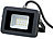 Luminea 2er-Set Wetterfester LED-Fluter, 10 W, 900 lm, IP65, 6.500 K Luminea Wetterfester LED-Fluter (tageslichtweiß)