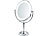 Sichler Beauty XL-LED-Kosmetikspiegel, Akku, Bluetooth-Lautsprecher, 1x / 5x Vergröß. Sichler Beauty Akku-Kosmetikspiegel mit Lautsprechern & LED-Lichtern