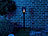 Luminea 2er-Set LED-Gartenfackeln,realistisches Flammenflackern,2.000-mAh-Akku Luminea LED-Gartenfackeln mit realistischem Flackern