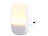 Lunartec 2 kompakte LED-Steckdosen-Nachtlichter, Dämmerungssensor, 1 lm, 0,25 W Lunartec