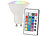 Luminea LED-Spot GU10, RGB & warmweiß, 4 Watt, 300 Lumen, A+, Fernbedienung Luminea LED-Spots GU10 mit Farbwechsel (RGBW) und Fernbedienungen