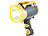 Akku Handscheinwerfer: Lunartec Akku-LED-Handlampe, 10 Watt, bis 400 m Leuchtweite, Powerbank-Funktion