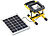 AGT Solar-LED-Baustrahler mit Akku, 4,5-Watt-Solarpanel, 10 Watt, 450 lm AGT Solar-LED-Baustrahler