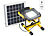 AGT Solar-LED-Baustrahler mit Akku, 4,5-Watt-Solarpanel, 10 Watt, 450 lm AGT Solar-LED-Baustrahler