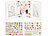 Your Design 2er-Set 3-teiliger Rahmen für je Babyfoto 2 Gipsabdrücke, 48,5 x 21 cm Your Design