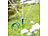 Royal Gardineer 3in1-Gartendusche, Rasensprinkler & Wassernebler, fixierbarer Schlauch Royal Gardineer Schwanenhals-Gartenschlauch-Duschen & Aircooler