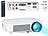 SceneLights Full HD LED-LCD-Beamer mit Media-Player, 1920 x 1080, 3.000 lm SceneLights LED-Heim-Beamer