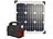 revolt Powerbank & Solar-Konverter mit 20-Watt-Solarpanel, 114 Ah, bis 600 W revolt 2in1-Solar-Generatoren & Powerbanks, mit externer Solarzelle