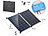 revolt Faltbares mobiles Solar-Panel mit monokristallinen Zellen, 160 Watt revolt