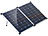 Solarpanel faltbar: revolt Faltbares mobiles Solar-Panel mit monokristallinen Zellen, 160 Watt