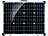 revolt Powerbank & Solarkonverter mit faltbarem 110-W-Solarpanel, 800 Wh revolt 2in1-Solar-Generatoren & Powerbanks, mit externer Solarzelle