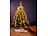 Lunartec Christbaum-Überwurf-Lichterkette, 180 RGBW-LEDs, Bluetooth & App, IP44 Lunartec Weihnachtsbaum-Überwurf-Lichterketten mit Bluetooth & App-Steuerung