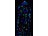 Lunartec Christbaum-Überwurf-Lichterkette, 320 bunte LEDs, 8 Girlanden, je 4 m Lunartec