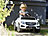 Playtastic Kinderauto Mercedes-Benz GLA 45, bis 7 km/h, Fernsteuerung, MP3, weiß Playtastic