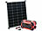 Solarstromerzeuger: revolt Powerstation & Solar-Generator mit mobilem 110-Watt-Solarpanel, 800 Wh
