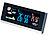 infactory Tisch-Wetterstation, Funk-Außensensor, Farb-LCD-Display, USB-Ladeport infactory Funkwecker mit Thermometern, Hygrometern, Außensensoren & USB-Ladeports