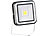 Lunartec Solar-COB-LED-Arbeitsleuchte im Baustrahler-Design,  2er-Set Lunartec Solar-COB-LED-Arbeitsleuchten im Baustrahler-Design