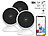 7links 3er-Set Full-HD-IP-Überwachungskamera, Nachtsicht, komp. zu Echo Show 7links WLAN-IP-Nachtsicht-Überwachungskameras & Babyphone für Echo Show