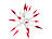 Lunartec 4D-Weihnachtsstern-Lampe aus Papier, 60 cm Lunartec Weihnachtsstern-Lampen