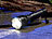 KryoLights Akku-Taschenlampe TRC-130 mit Cree-LED & E-Zooming, schwarz KryoLights LED-Akku-Taschenlampen