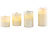 Britesta Adventskranz mit weißen LED-Kerzen, goldfarben geschmückt Britesta Adventskränze mit LED-Kerzen