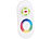 LED-Streifen Klebeband: Lunartec Fernbedienung mit Farbskala für Multicolor-LED-Streifen der Serie LC
