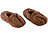 infactory Aufwärmbare Flausch-Pantoffeln mit Traubenkern-Füllung, Größe 36 - 38 infactory Aufwärmbarer Hausschuh mit Traubenkern-Füllung
