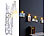 Lichterkette Fotoclips: Lunartec LED-Foto-Clips-Lichterkette mit 20 Klammern, batteriebetrieben, 6 m