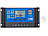 Laderegler 12V: revolt Solar-Laderegler für 12/24-V-Akkus, PWM-Lademodus, 2 USB-Ports, 10 A