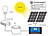 revolt Mobiles 260-Watt-Solarpanel mit monokristallinen Zellen und Laderegler revolt