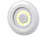 Lunartec 4er-Erweiterungs-Set für COB-LED-Unterbauleuchten UBL-16.w Lunartec LED-Unterbau-Leuchten mit Fernbedienung