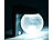 Luminea Solar-LED-Wandleuchte im Crackle-Glas-Design, PIR-Sensor, 200 Lumen Luminea Solar-LED-Außenlampen mit PIR-Sensor, Nachtlicht-Funktion und einstellbarer Farbtemperatur