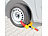 Lescars Universal-Radkralle zum Fahrzeug-Diebstahlschutz für Reifen bis 265 mm Lescars