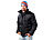 PEARL urban Lustige Mütze mit Bart, blau-orange PEARL urban Bartmützen