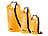 Wasserdichte Packtasche: Xcase Urlauber-Set wasserdichte Packsäcke 16/25/70 Liter, orange