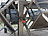 AGT Wetterfestes Profi-Stahlseil mit Vorhängeschloss, ummantelt, 5m, Ø 1cm AGT Stahlseile mit Vorhängeschloss