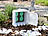 Royal Gardineer 4-fach-Garten-Steckdose mit Abdeck-Klappe, Stein-Optik, IP44 Royal Gardineer Gartensteckdosen in Stein-Optik