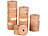 infactory Mottenringe aus Zedernholz im 60er-Set, passend für alle Kleiderbügel infactory Zedernholz-Mottenschutz-Sets