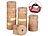 infactory Mottenringe aus Zedernholz im 60er-Set, passend für alle Kleiderbügel infactory Zedernholz-Mottenschutz-Sets