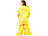 Semptec Urban Survival Technology Kinderschlafsack mit Armen und Beinen, Größe S, 150 cm, gelb Semptec Urban Survival Technology Kinder-Schlafsäcke mit Armen und Beinen