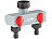 Royal Gardineer 2er-Set WLAN-Bewässerungscomputer mit Dual-Ventil, 2-fach-Verteiler Royal Gardineer WLAN-Bewässerungscomputer mit App